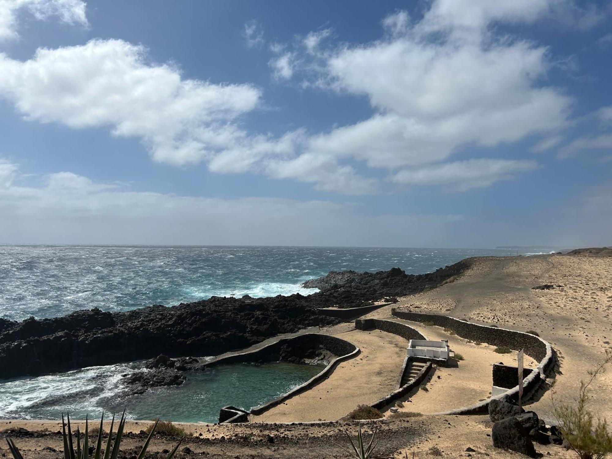 Villa Blanca Nudist Place Charco del Palo Exterior photo